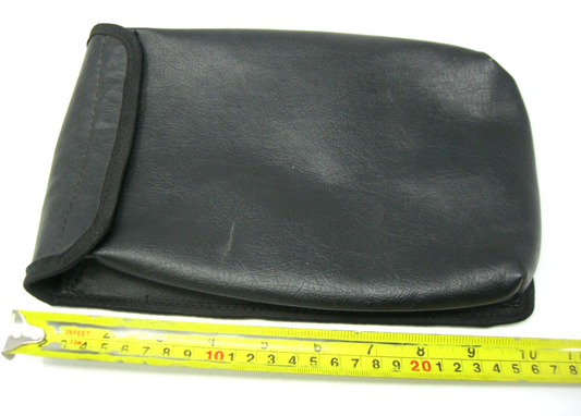 Airlite Large Synthetic Leather Saddlebag Pouch with Velcro