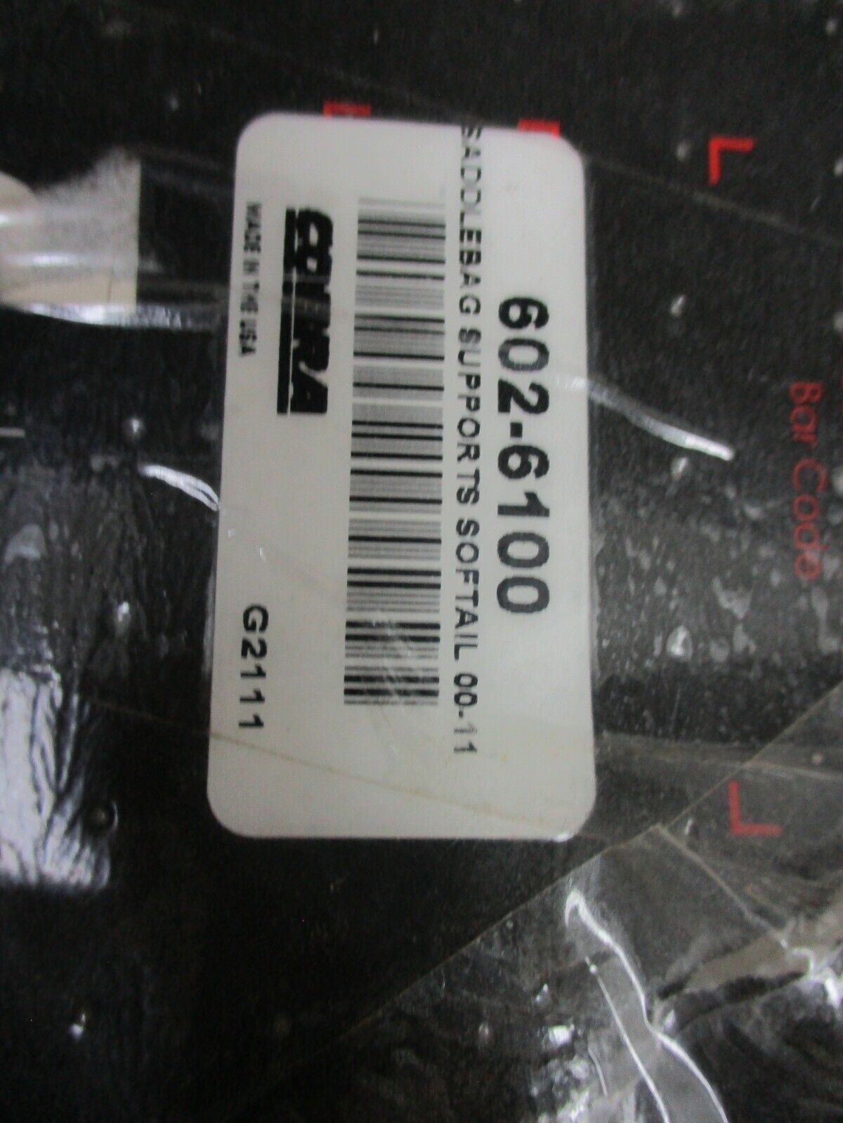 Cobra OEM 00-17 FLST Chrome Saddlebag Supports 602-6100