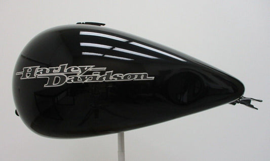 Harley Davidson OEM Fuel Tank Vivid Black with Pinstripe 61356-08
