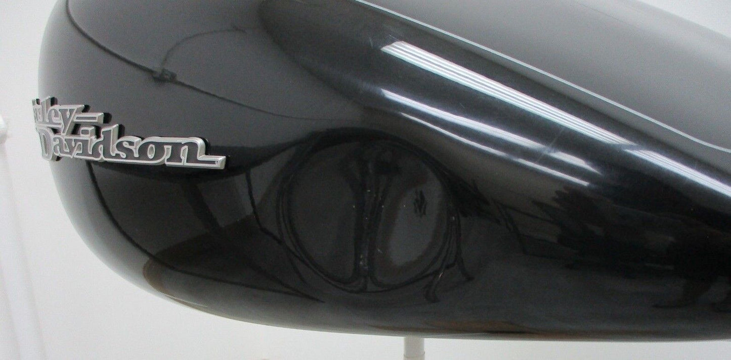 Harley Davidson OEM Fuel Tank Vivid Black with Pinstripe 61356-08