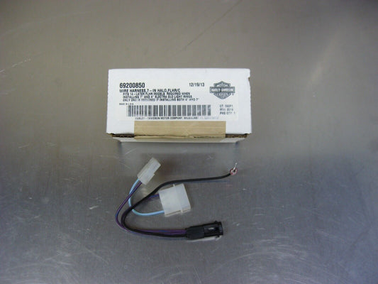 Harley Davidson OEM Wire Harness 7" Halo, FLHR/C 69200850