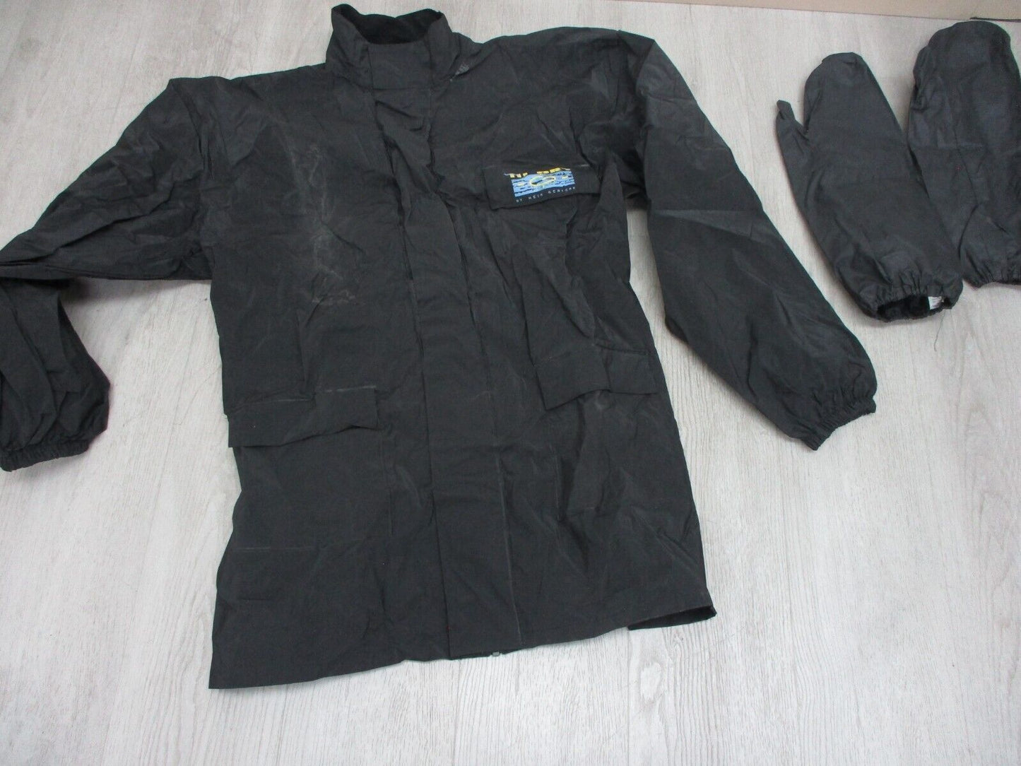 Rainsuit by Hein Gericke 3 XL Jacket and 2 XL Pants w 2 Gloves PFX1192