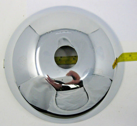 Chrome Hub Cap for Harley Davidson Fitment Unknown 8.25" Diameter