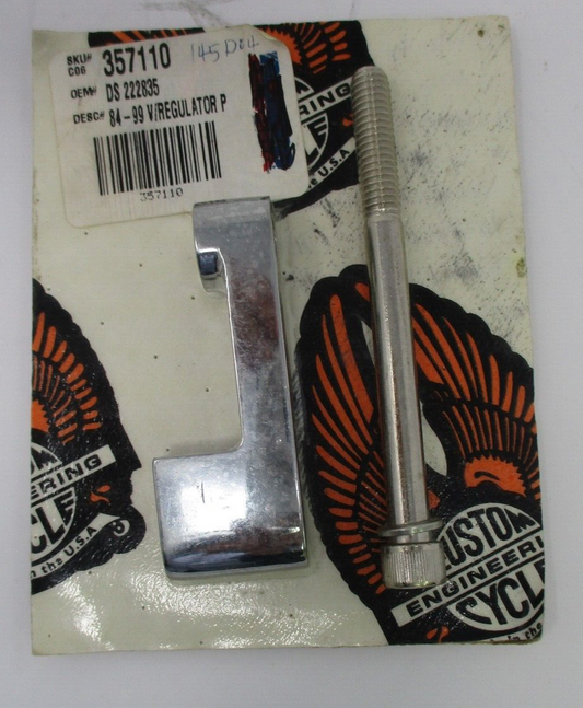 CUSTOM CYCLE ENGINEERING  Chrome Regulator Keeper	 DS-222835