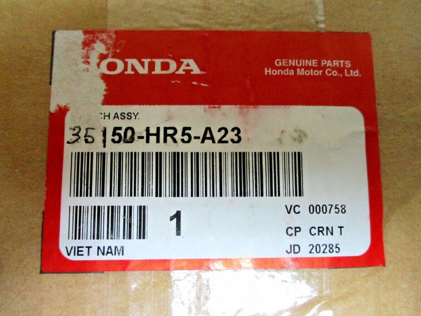 Honda OEM 18-22 Foreman Rubicon Switch Assembly 35150-HR5-A23