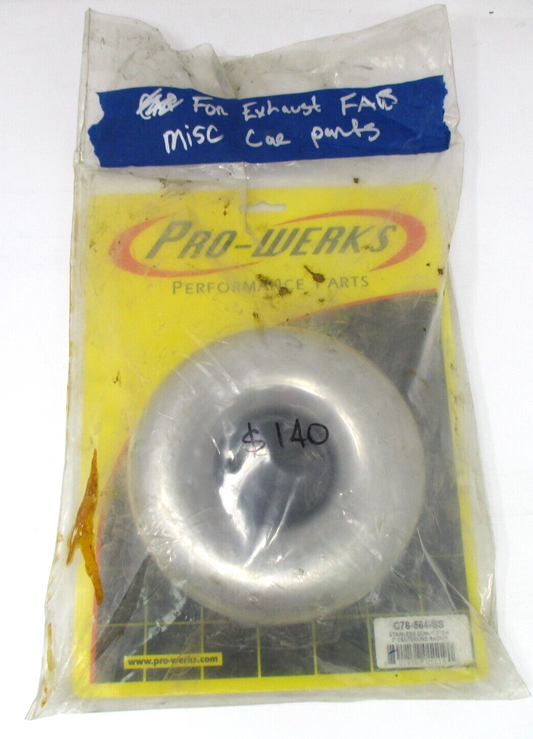 Pro-Werks  2" Stainless Steel Donut Exhaust Pipe C76-564-SS