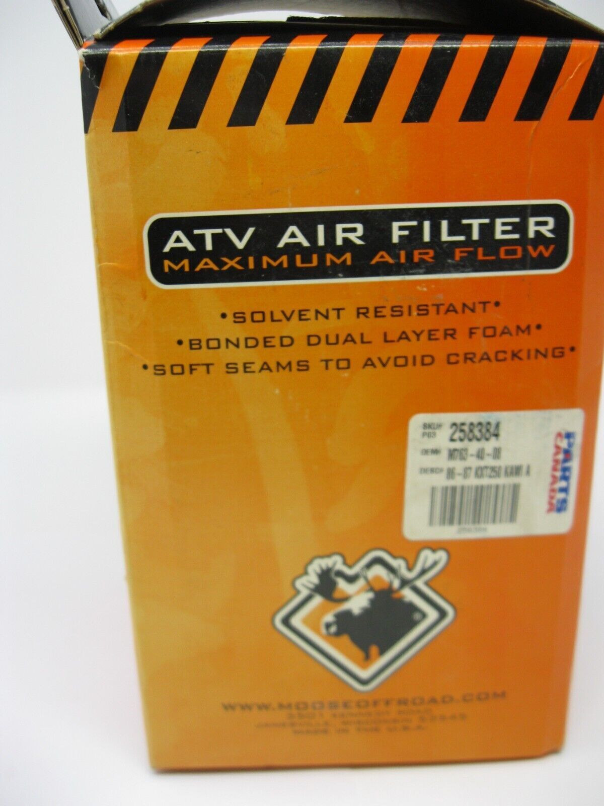 Moose ATV Air Filter M763-40-08