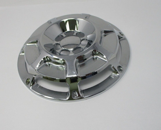 Arlen Ness  Chrome Beveled Deep Cut Intake Cover for Victory Motorcycles V-4004
