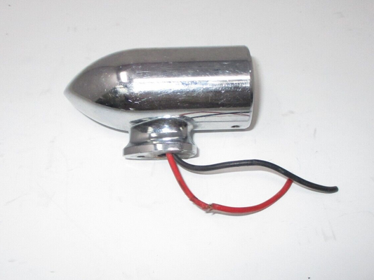 Chrome Mini Bullet Style Motorcycle Turn Signals Unknown Fitment