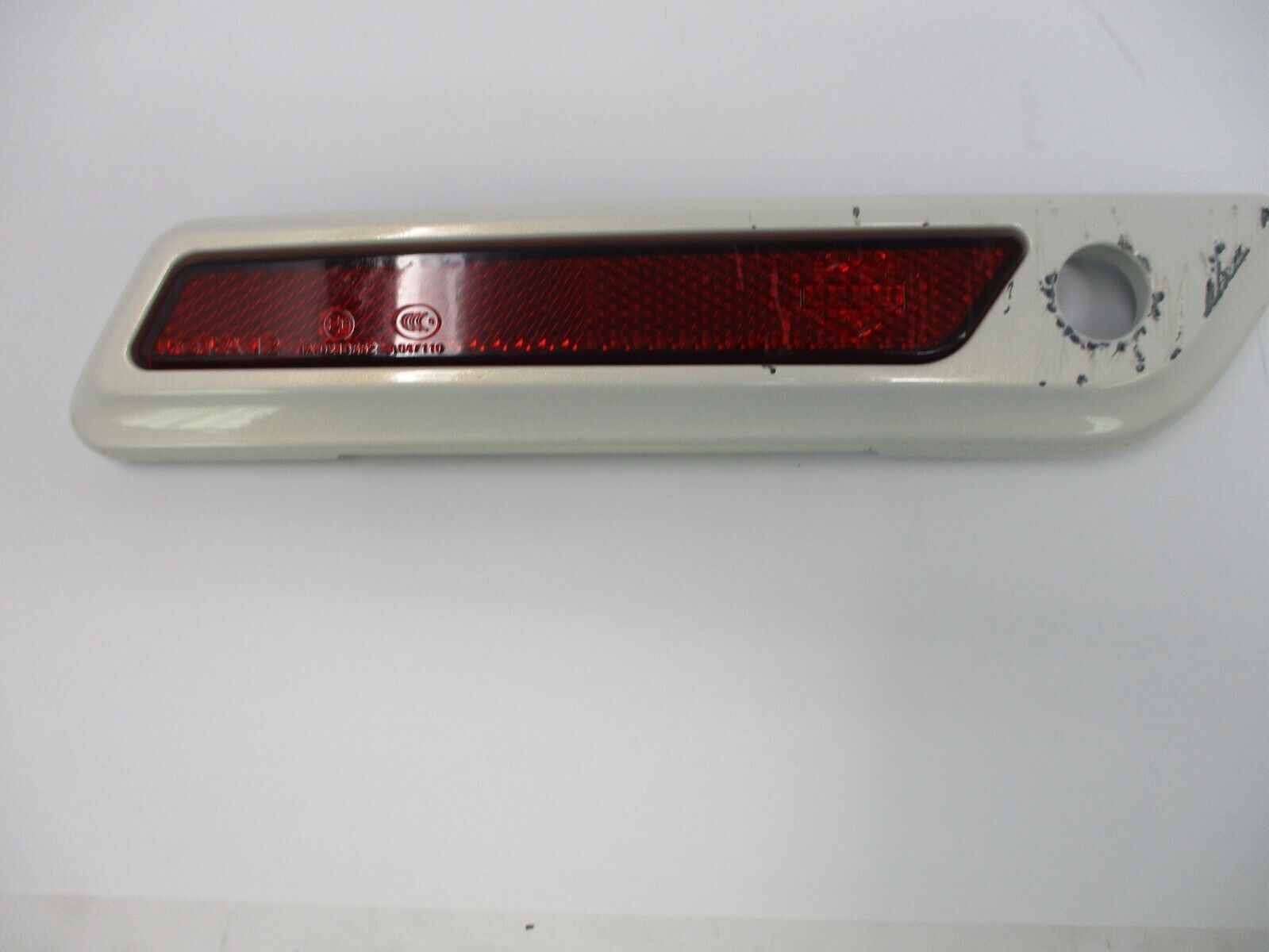 Harley Davidson OEM Right Saddlebag Latch Cover White 90200984 9020044 Precision Frameworx