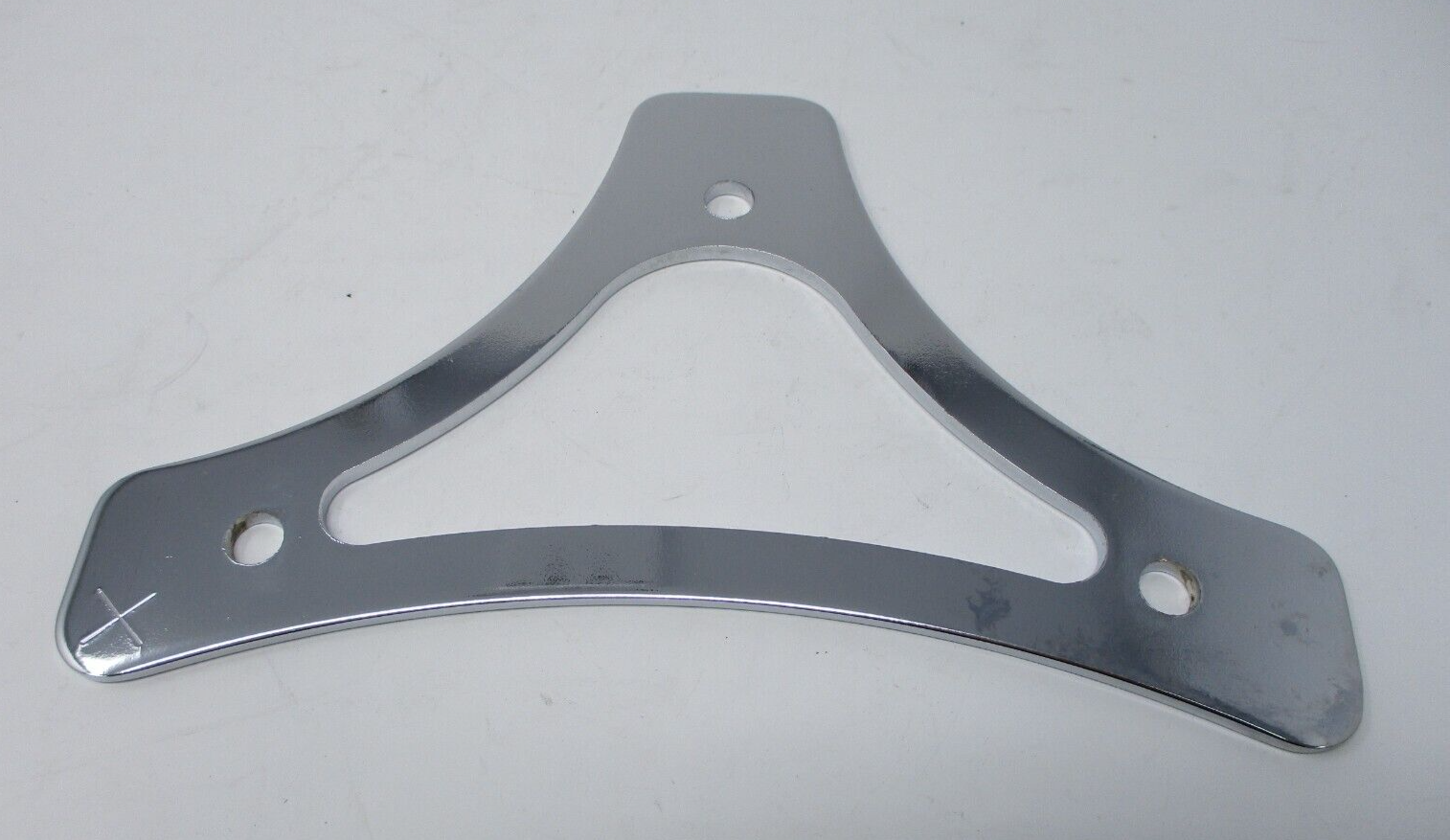 Harley Davidson OEM Chrome Passenger Back Rest Pad Bracket 52565-94 ...