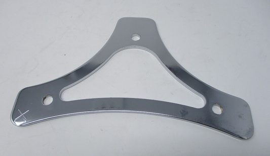 Harley Davidson OEM Chrome Passenger Back Rest Pad Bracket 52565-94