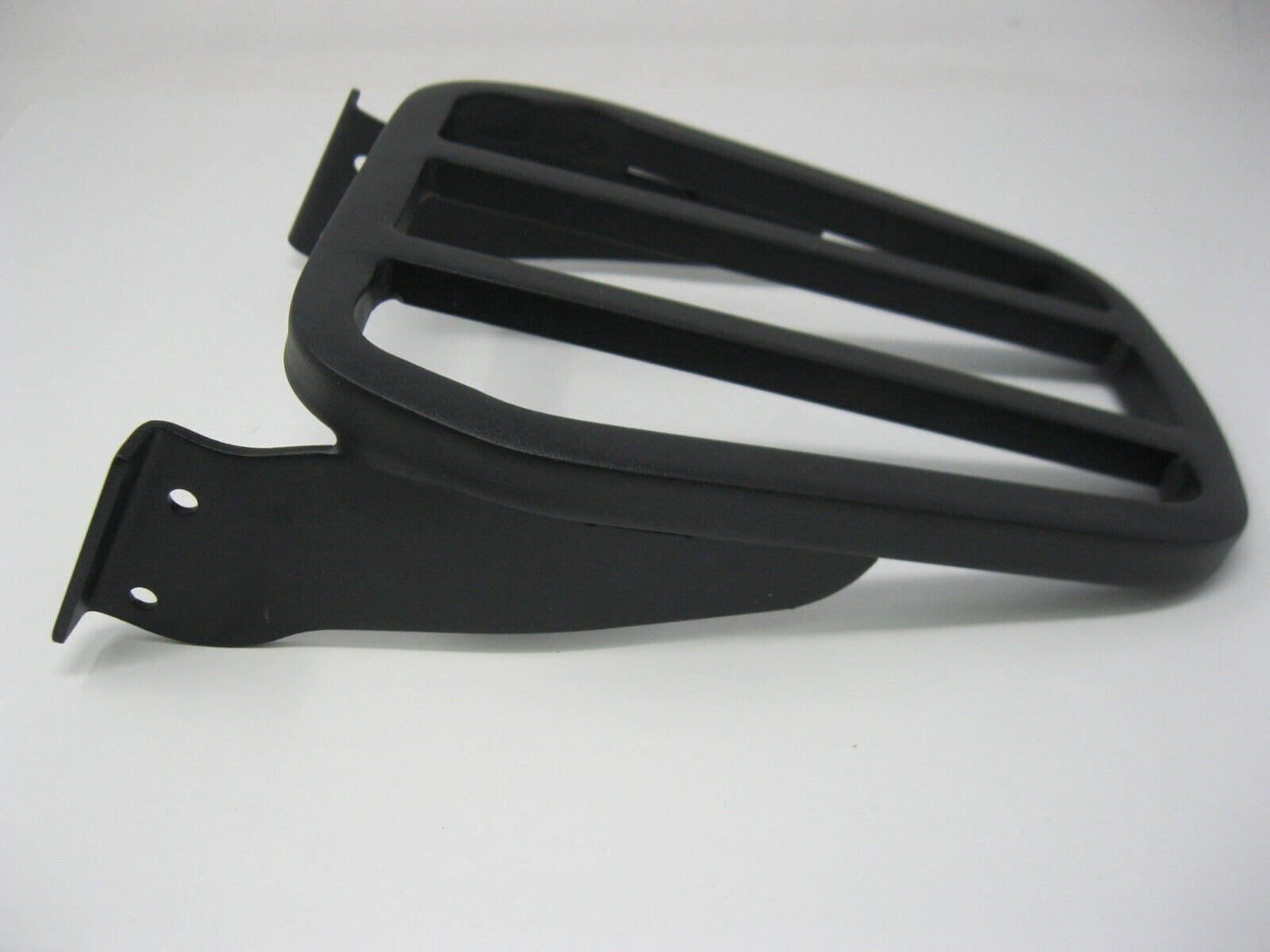 Sissy Bar Mounted Black Luggage Rack for 7.5" Wide Uprights