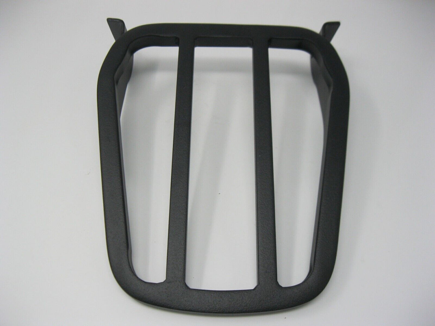 Sissy Bar Mounted Black Luggage Rack for 7.5" Wide Uprights