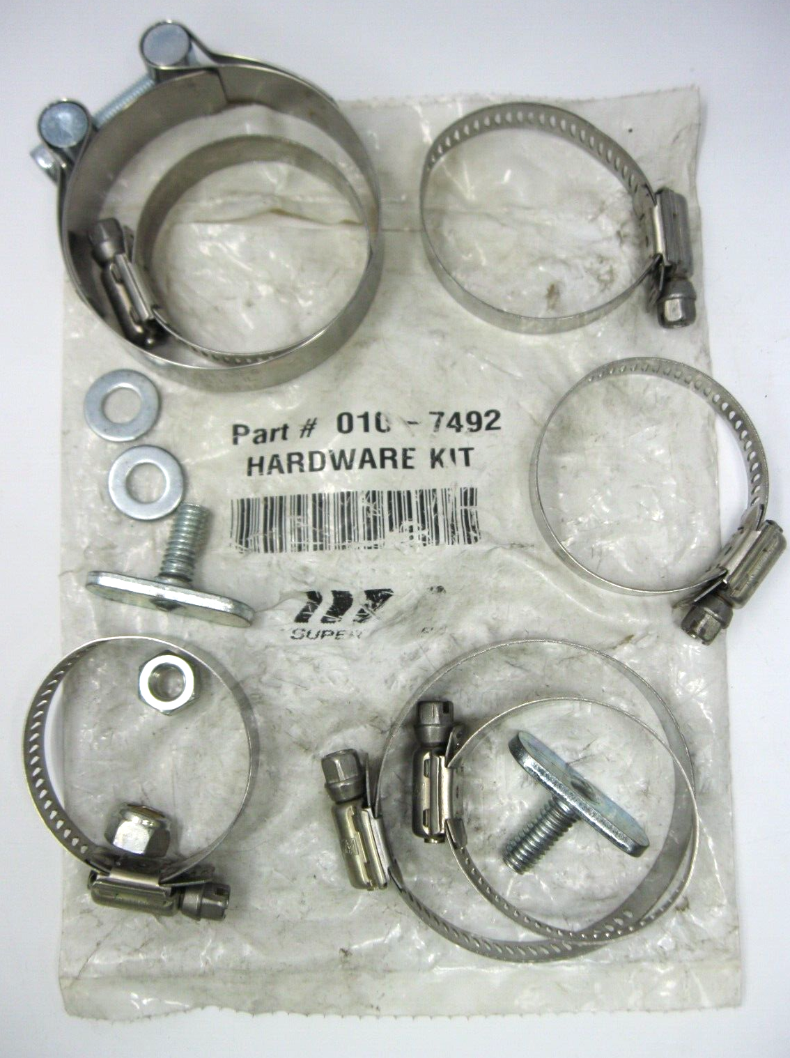 Exhaust Clamp Hardware Kit 010-7492