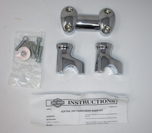 Harley-Davidson  Fat Handlebar Riser Kit   55900122