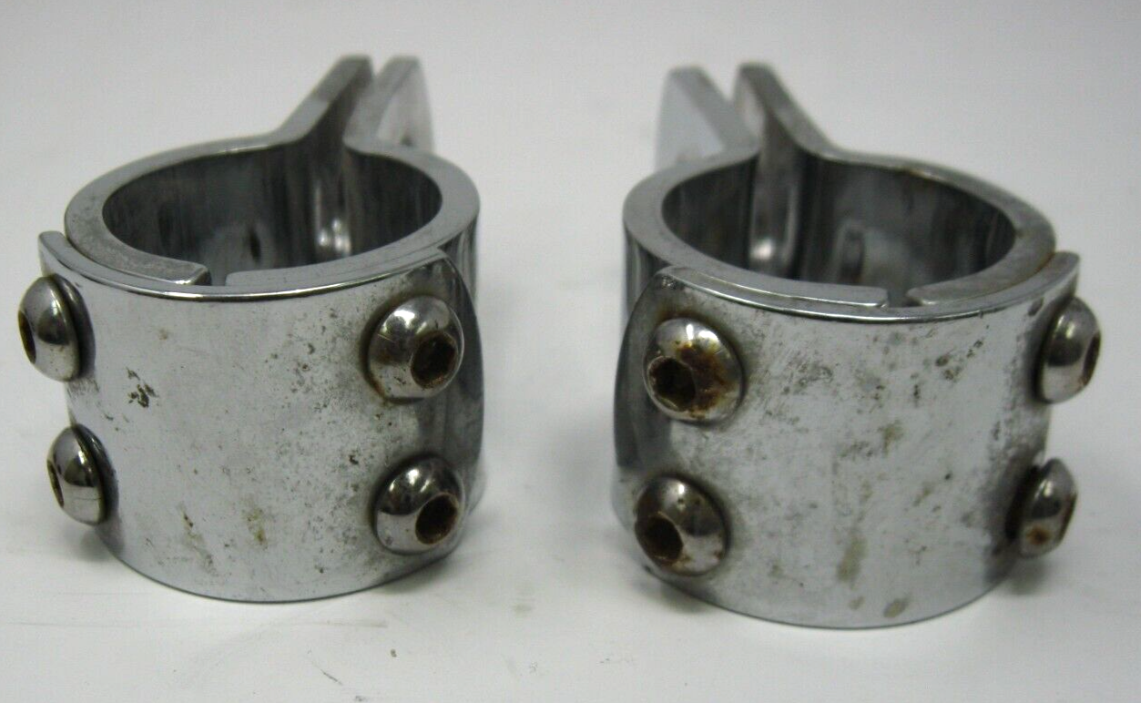 Three-Piece Mounting Clamps 1.25"  (Pair)