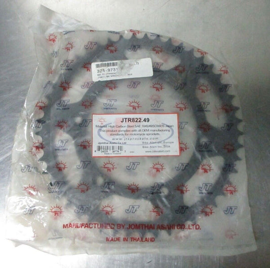JT Sprockets - JTR822.49 - Steel Rear Sprocket, 49T