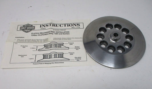 Harley-Davidson  Clutch Releasing Disc Fits  '84 and Earlier 37805-83T