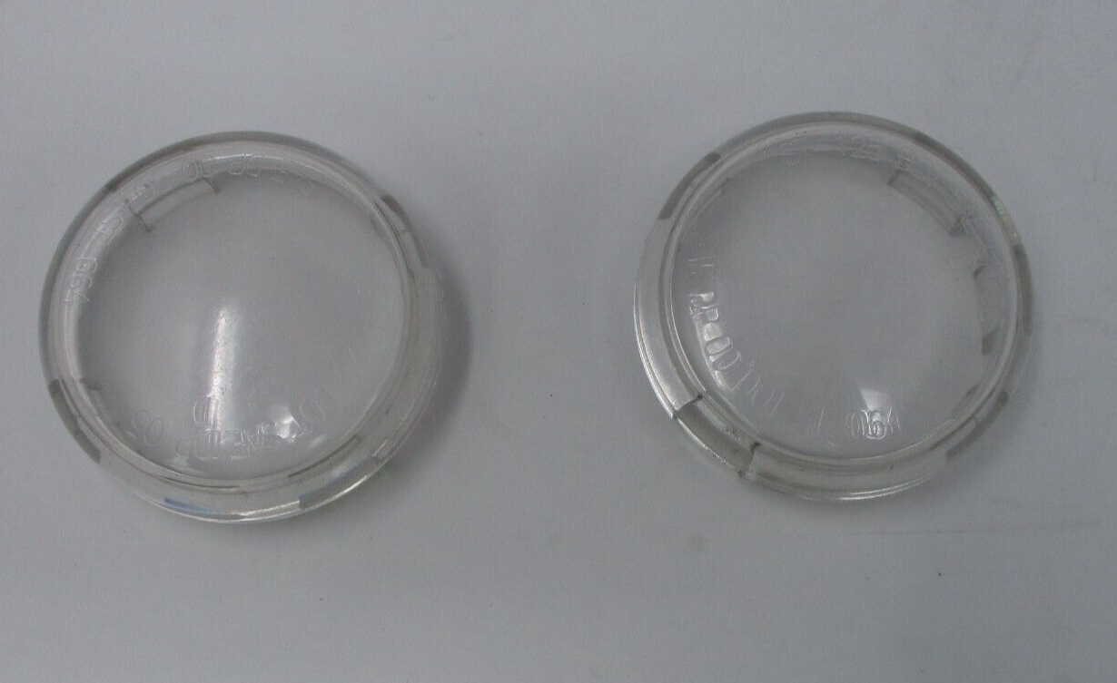 Clear Lens  Two-Pack for Harley Bullet Signals PFX201