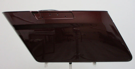 Harley Davidson OEM Left Saddlebag Metallic Burgundy 90200414