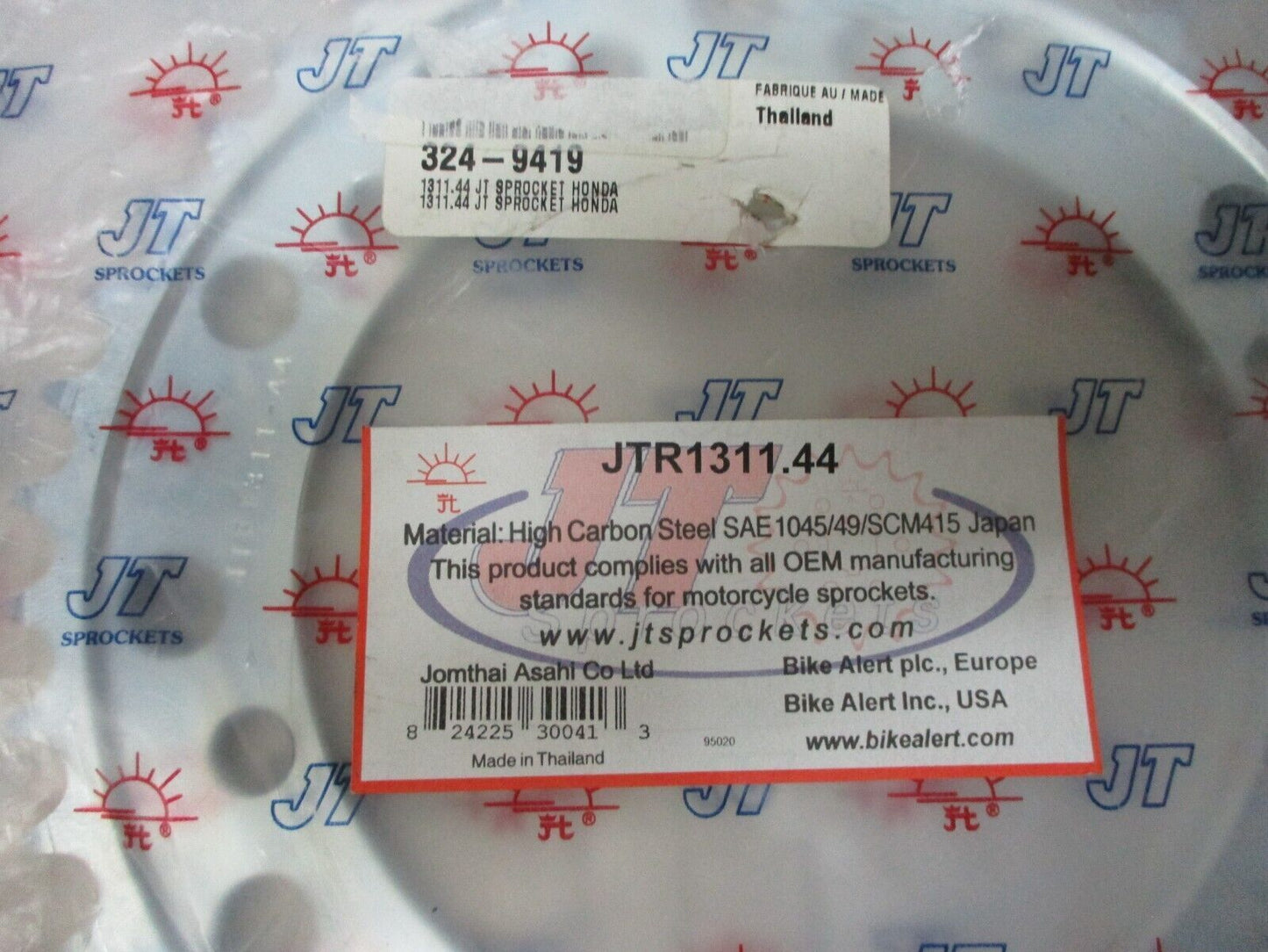 JT Sprockets - JTR1311.44 - Steel Rear Sprocket, 44T