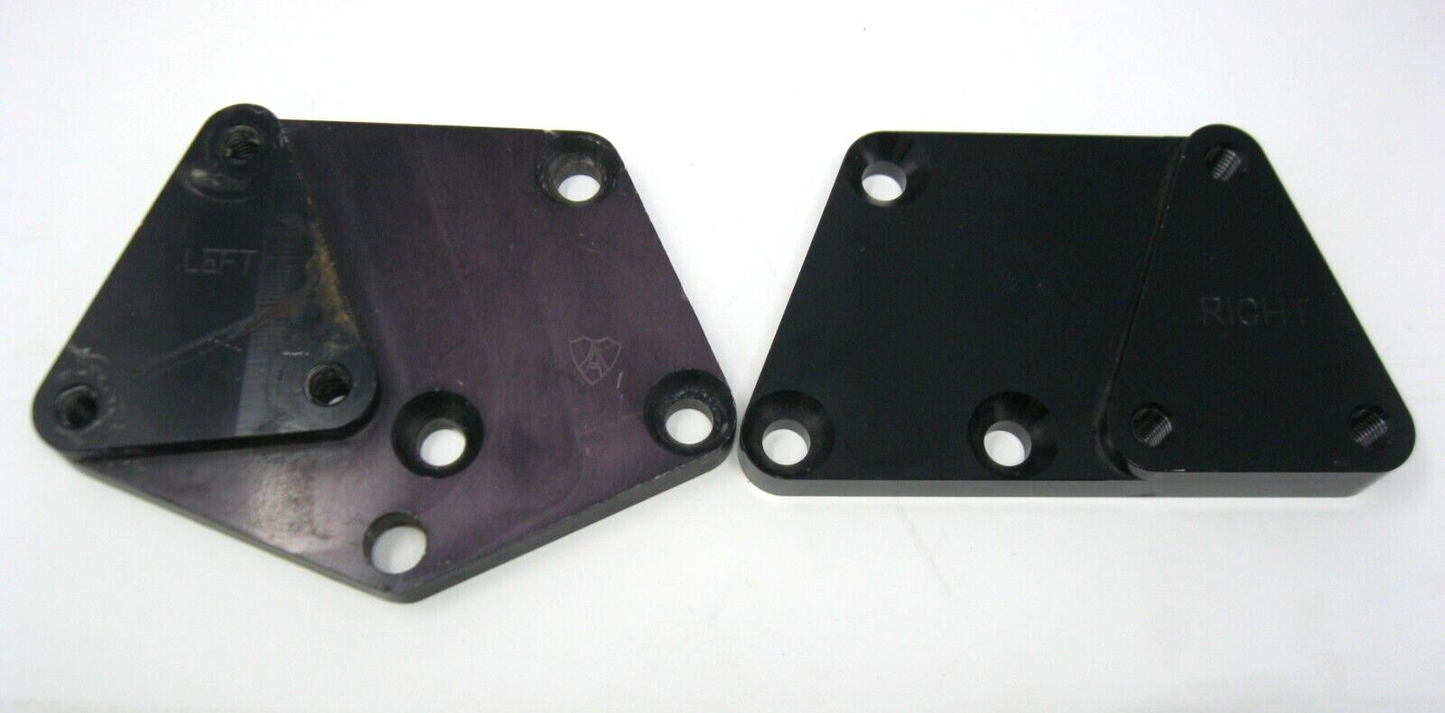 Arlen Ness 3" Forward Control Extension Relocation Plates 07-610