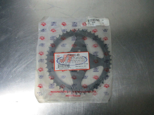 JT Sprockets - JTR833.49 - Steel Rear Sprocket, 49T