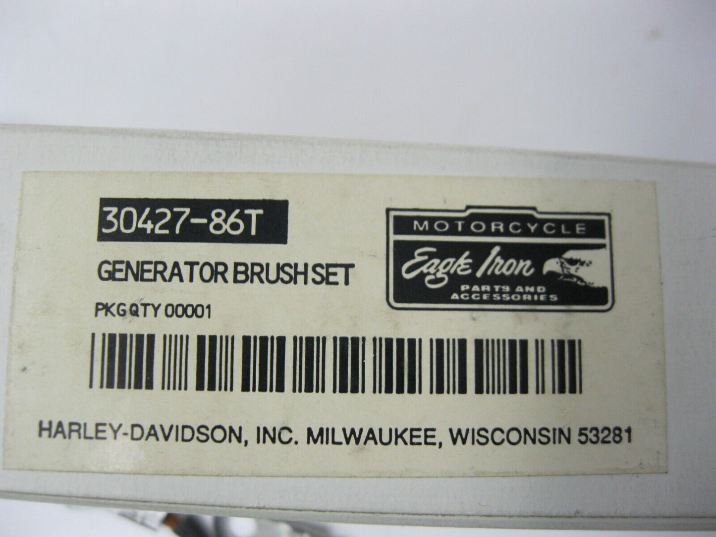 Harley-Davidson OEM Iron Eagle Generator Brush Set 30427-86T