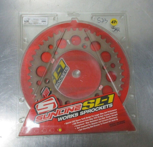 Sunline Rear Sprocket for KTM '90-'04 125/200/250/300/380 0990-520-47, 990.20
