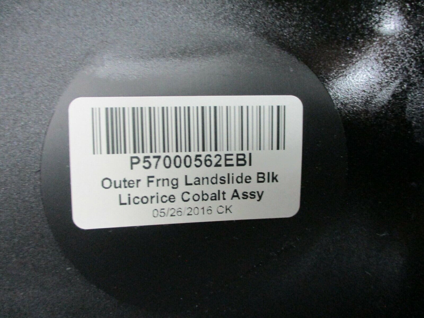 Harley Davidson OEM FLHX Outer Fairing 57000562EBI BLK Black Licorice Colbalt