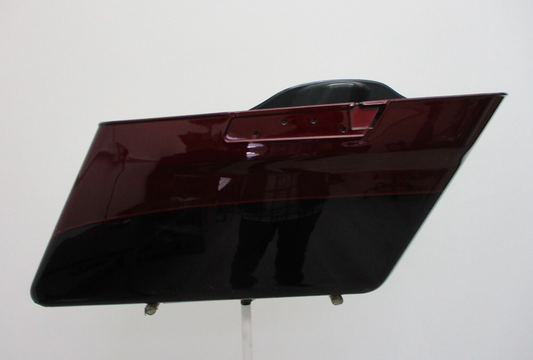 Harley Davidson OEM Right Saddlebag Metallic Black/Burgundy 90200412 2014-Later