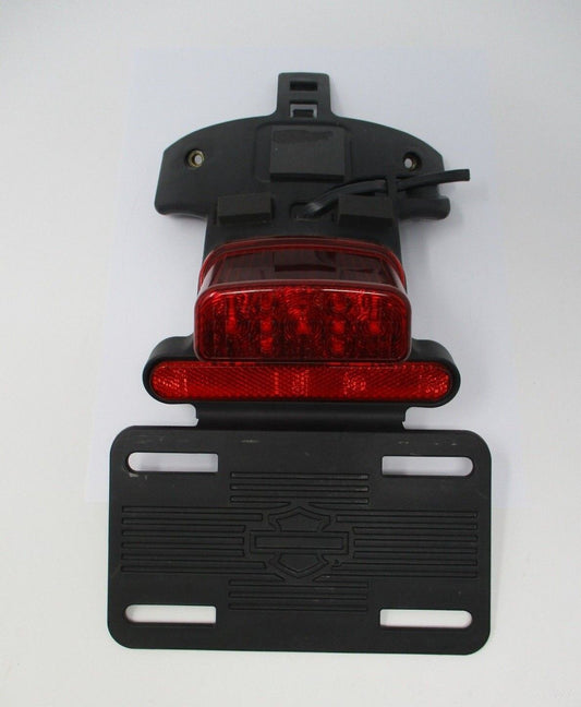 Harley Davidson OEM License Plate Holder, Reflector and Tail Light, 67900316
