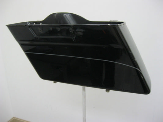 Harley-Davidson OEM LH Saddlebag Black with Grey Stripe 79107-03A