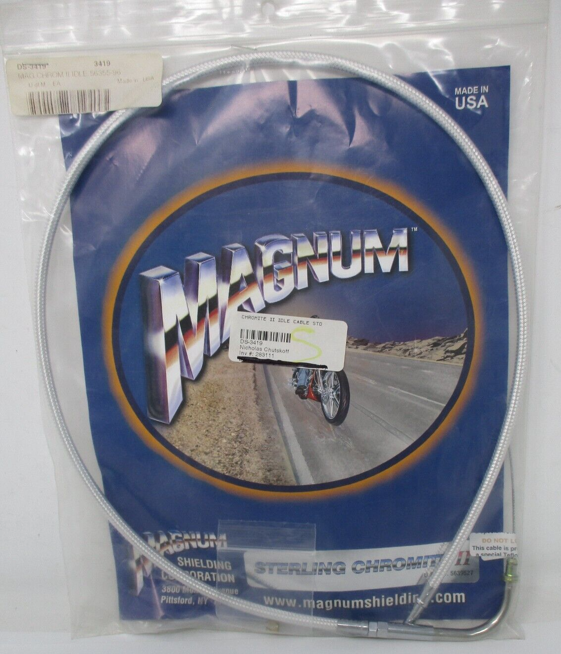 Magnum  Chromite II Idle Cable DS3419