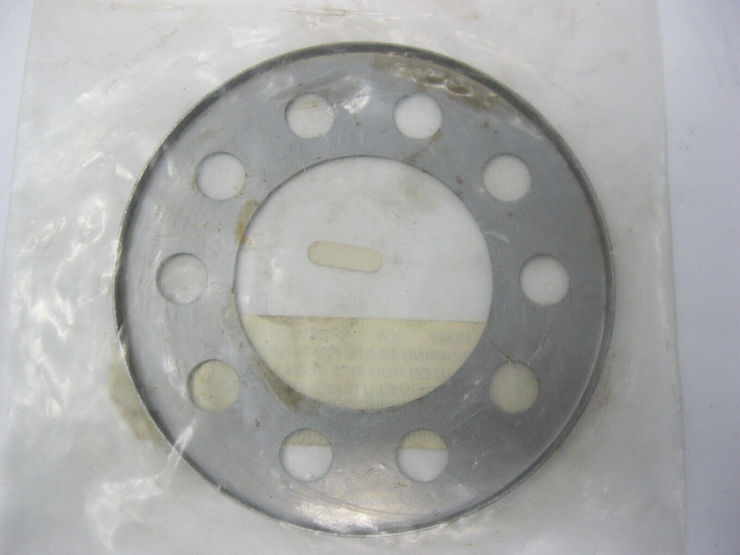 Custom Chrome Bearing Plate for 4 Speed Clutch Hub. Replaces OEM 37576-41  19384