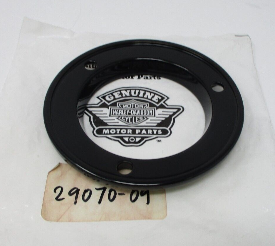 Harley-Davidson Gloss Black Intake Tube Moun Ring   29070-09