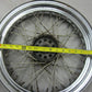 Unbranded 16" by 3" 40 Spoke Chrome Rim Wheel Steel 3/4" Bearings