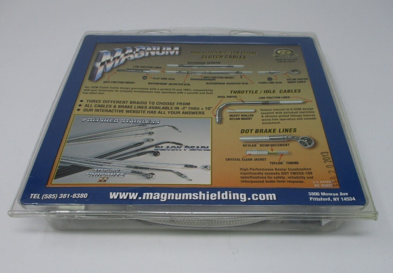 Magnum Hydraulic Brake Line  78" Banjo  Angle 90   173836