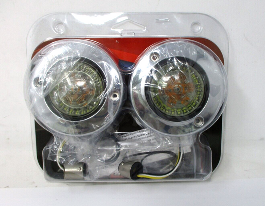 Custom Dynamics Probeam Flat LED Turn Signal Lights PAIR 2020-1611