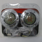 Custom Dynamics Probeam Flat LED Turn Signal Lights PAIR 2020-1611