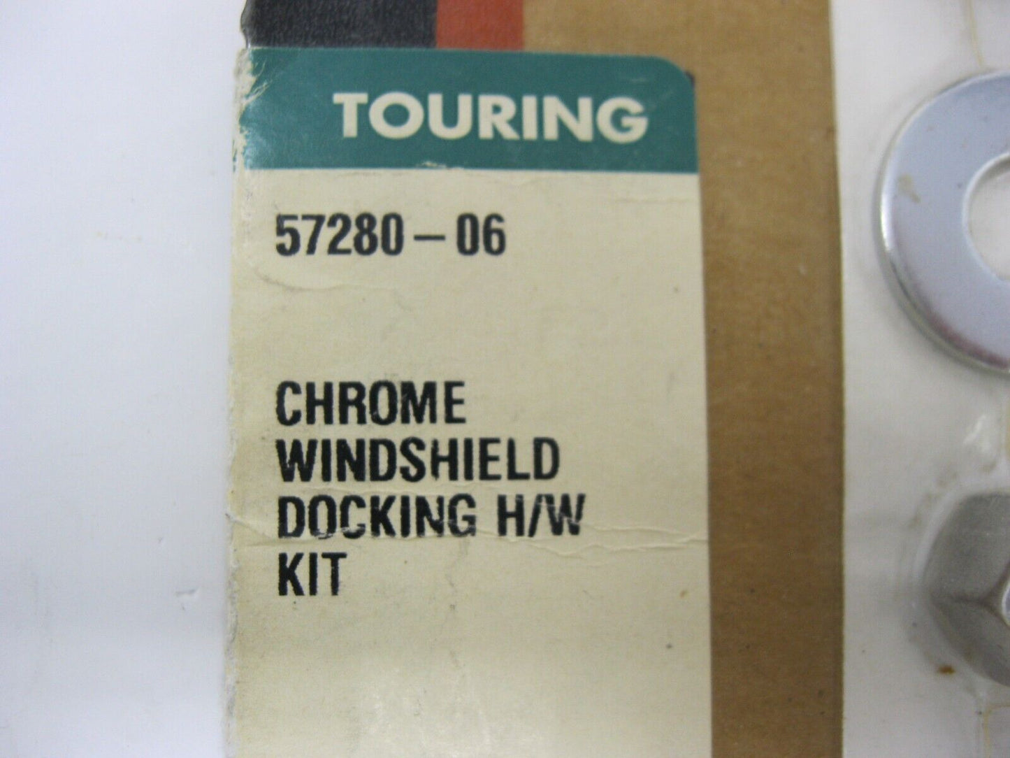 Harley-Davidson OEM 94 & Later Chrome Windshield Docking Hardware Kit 57280-06