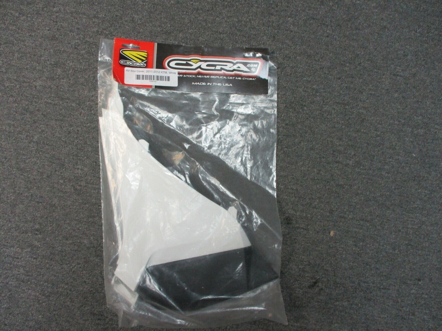 KTM 2011-2012 White Air Box Covers By CYCRA 1898-42