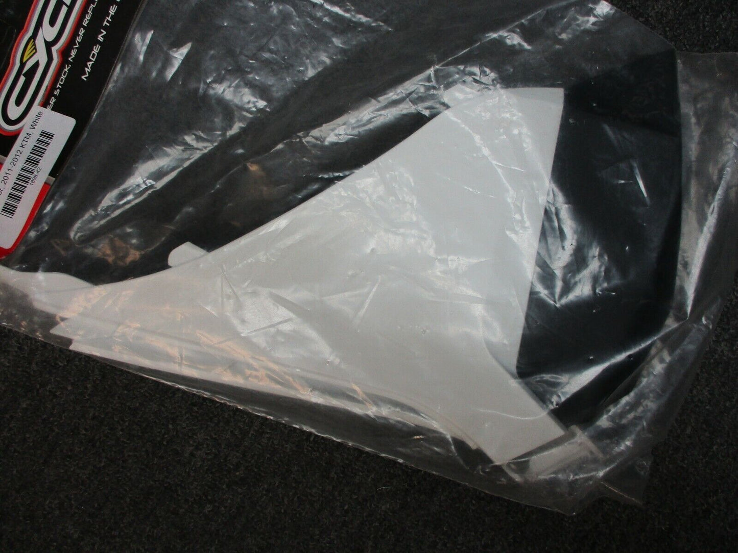 KTM 2011-2012 White Air Box Covers By CYCRA 1898-42