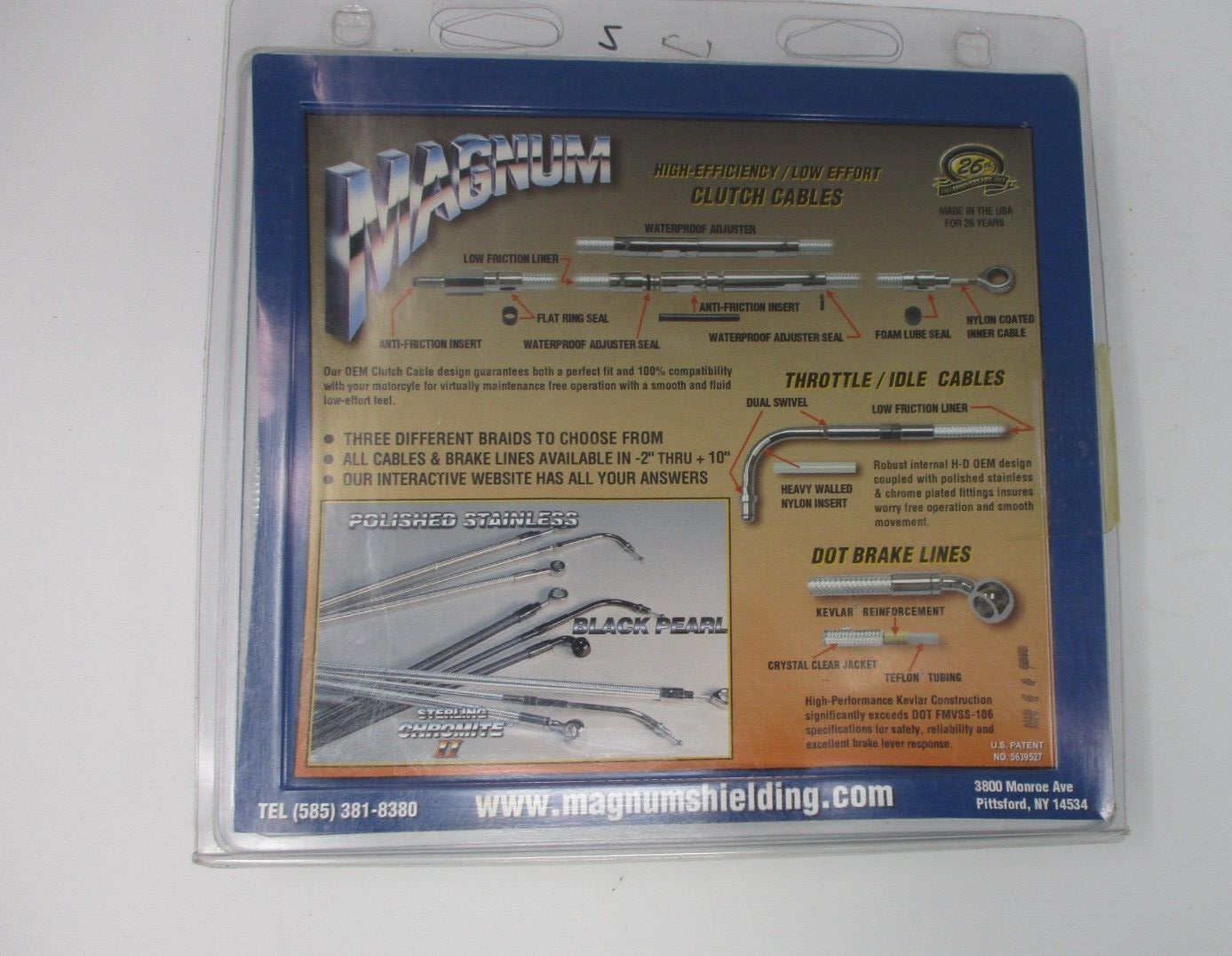 Magnum CHROMITE II IDLE CABLE +6" 173032