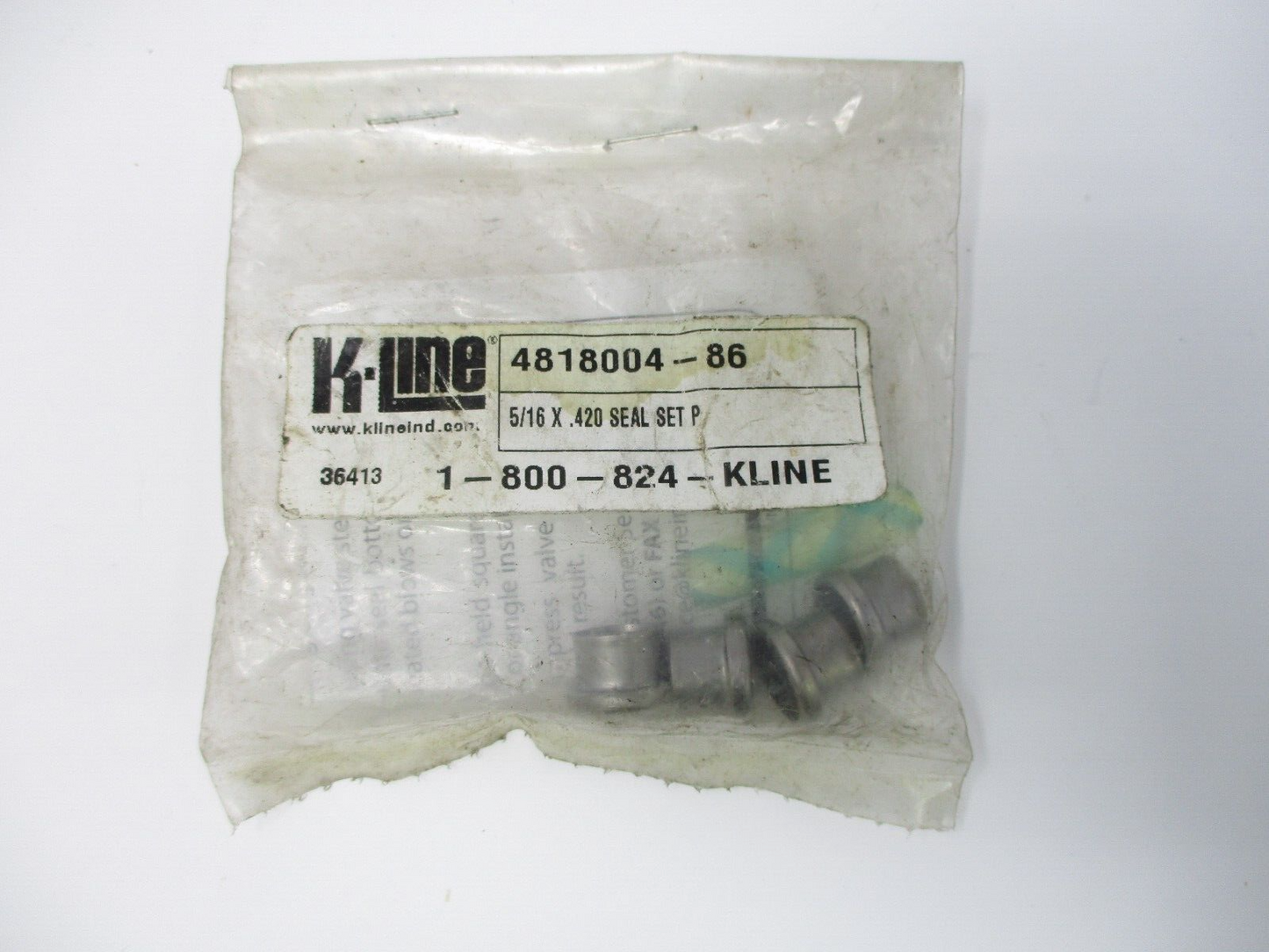 Harley Davidson Valve Seal Set By Kline OEM 4818004-86