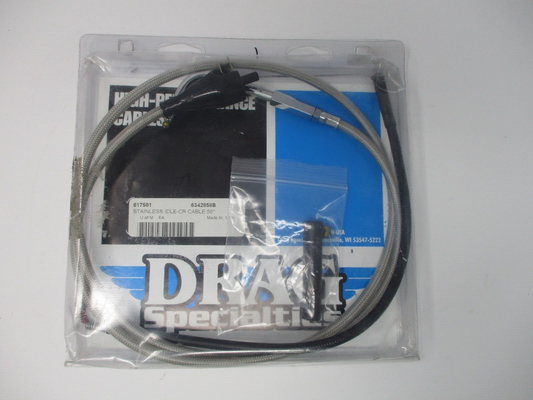 Drag Specialties S/STEEL CRUISE CABLE 58'' 617581