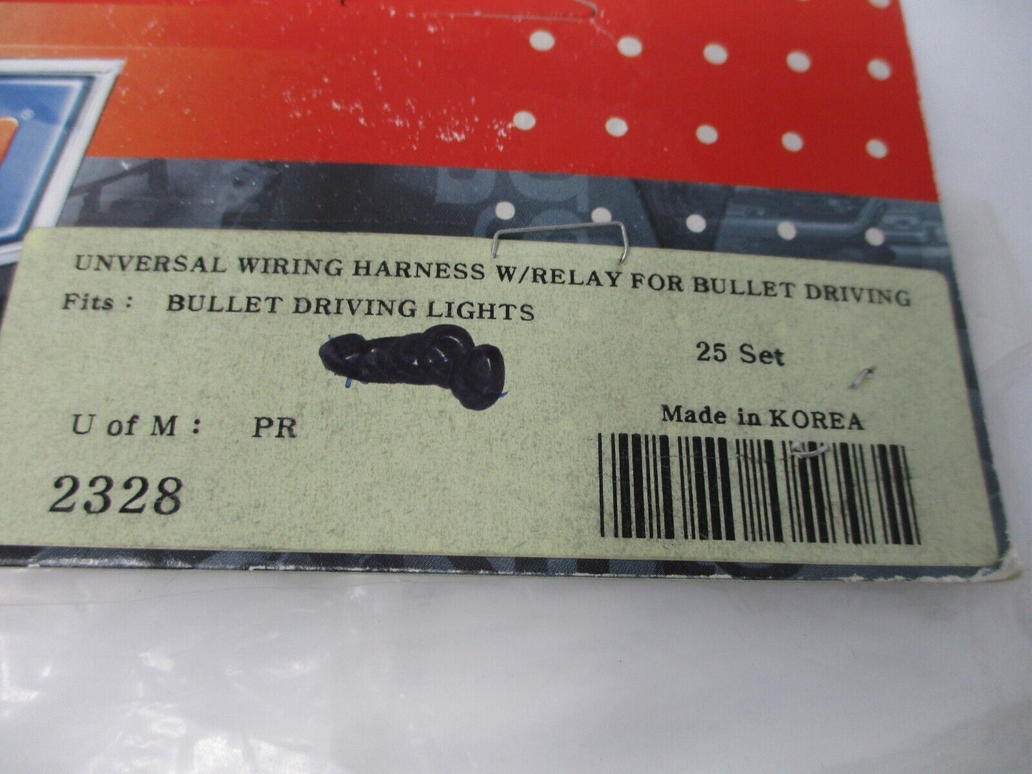 Kuryakyn Universal Wiring Harness for Bullet Driving Lights 2328