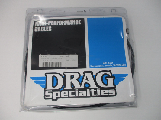 Drag Specialties BLACK FL IDLE CABLE 39.5''  617148