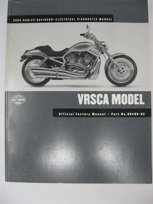 Harley-Davidson VRSC Models 2002 Electrical Diagnostic Manual 99499-02